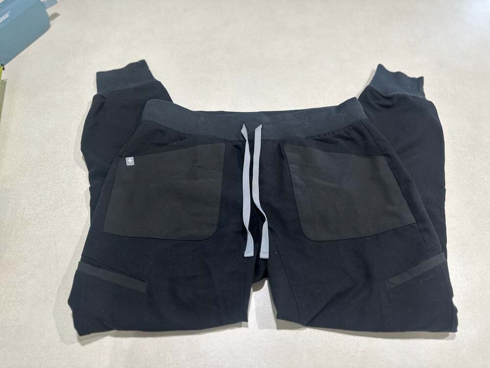 FIGS Technical Collection Mombasa Jogger Scrub Pants Black